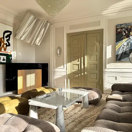 Luxury 'kings Garden View' 260m2 Prime Located Flat كوبنهاجن