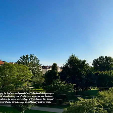 Luxury 'kings Garden View' 260m2 Prime Located Flat كوبنهاجن