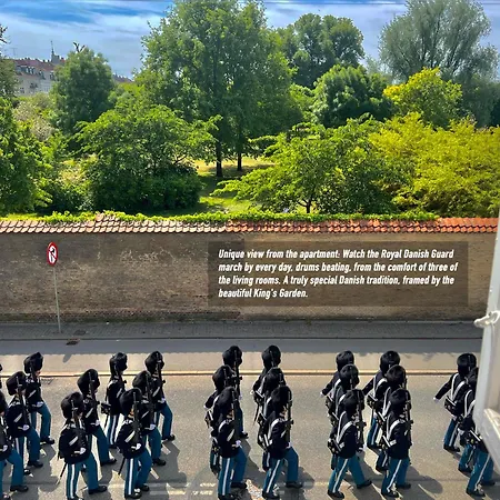 Luxury 260 Sqm With 4br Overlooking Kings Garden * 코펜하겐