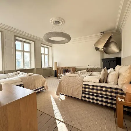 아파트 Luxury 260 Sqm With 4br Overlooking Kings Garden 코펜하겐