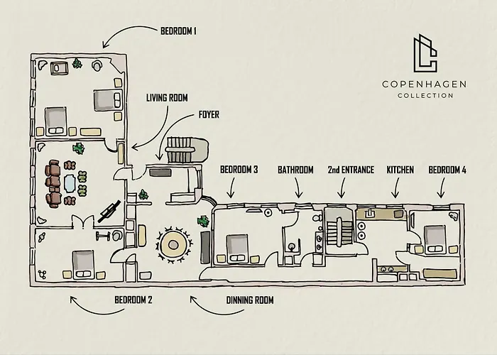 Luxury 260 Sqm With 4br Overlooking Kings Garden Apartment *