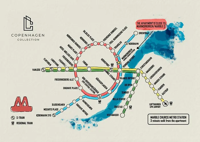 Luxury 260 Sqm With 4br Overlooking Kings Garden Kopenhagen